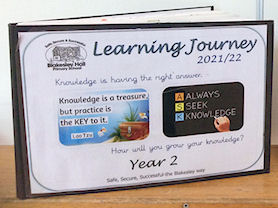 An example Learning Journey